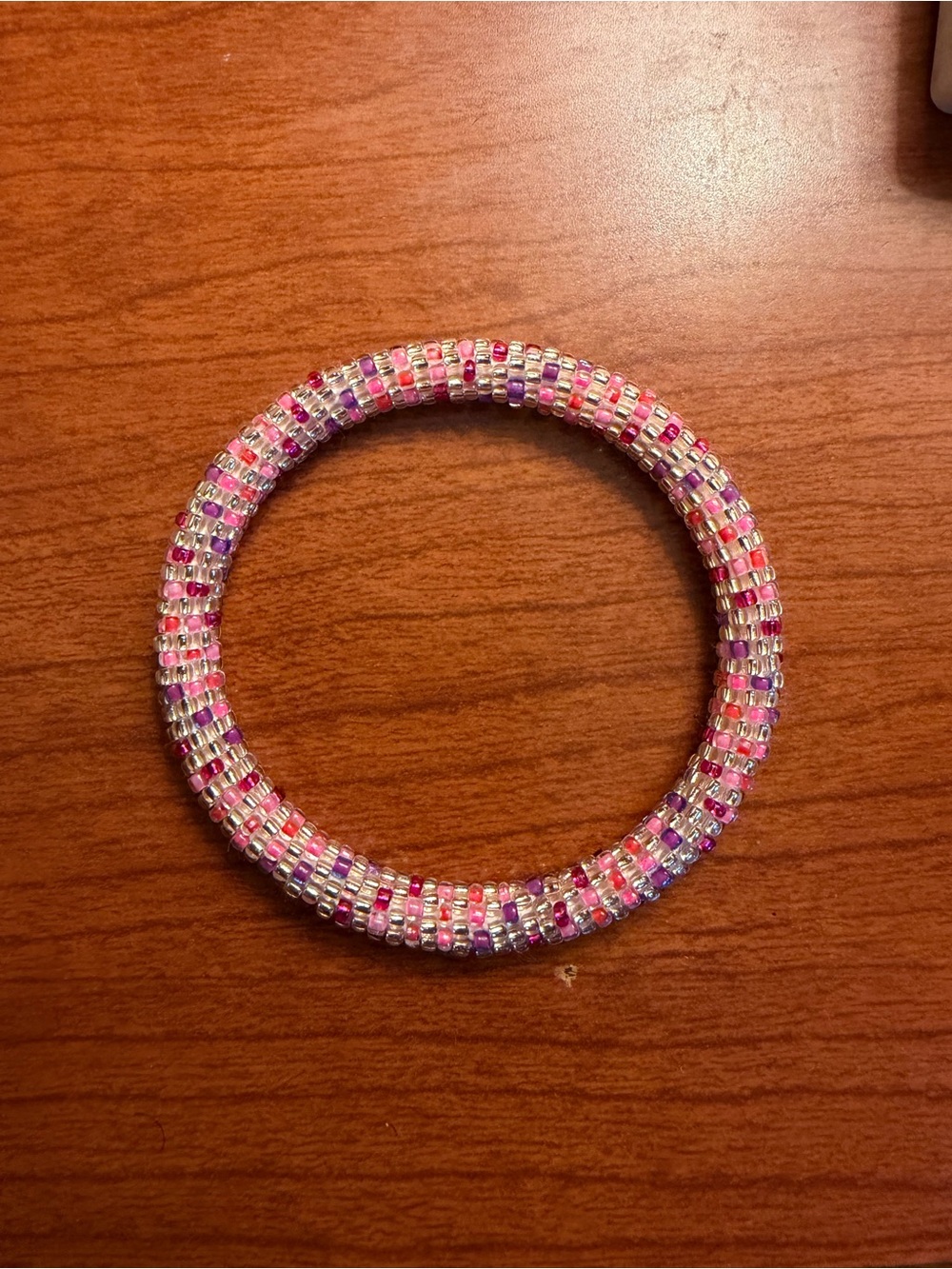 4 Sashka Co.  Seed Bead Bangle Bracelets